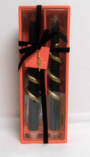 Silverstro Halloween 2 Flameless LED Black Taper Candles Gold Snake with Remote picture