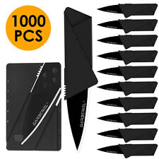 5-1000 Pack Credit Card Thin Knives Cardsharp Wallet Folding Pocket Micro Knife picture