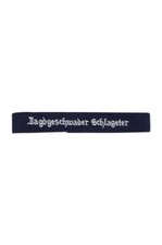WWII Luftwaffe Jagdgeschwader Schlageter EM cuff title picture