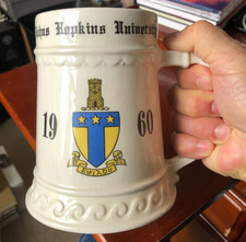 Vintage John Hopkins University 1960 Balfour Ceramic Beer Stein picture