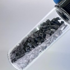 Calcium Metal Sample in 1 Dram Glass Vial – Element Collection Specimen picture