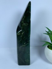 1.09kg Nephrite Jade Polished Genuine Freeform Rough Crystal, Afghanistan picture