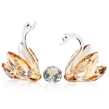 YWHL 50th Wedding Anniversary Swan Gifts for Parents, 50 Years Anniversary fo... picture