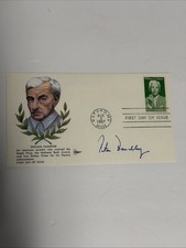 Peter Benchley SIGNED William Faulkner 1987 First Day Of Issue Cover FDC Cachet picture