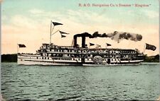 Steamer Kingston - NY Unposted DB Postcard picture