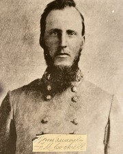 Confederate General Francis Cockrell Signature/ Civil War picture