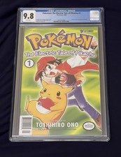 Pokémon: The Electric Tale Of Pikachu #1 CGC 9.8 (1998) 1st Printing Pokemon Viz picture