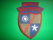 US Army 5307th Composite Unit MERRILL'S MARAUDERS Patch picture