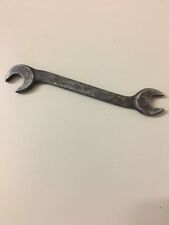 VINTAGE DURO CHROME 9/32 5/16 ANGLE OPEN END WRENCH G65 USA picture