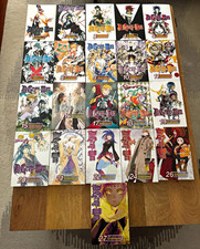 D.Gray-man Manga Lot Vol 1-27 Set (Missing 7, 12-14, 23, 25) English picture