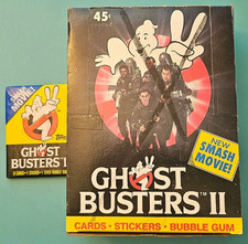 1989 Ghostbusters trading cards (1) sealed pack picture