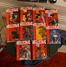 Hellsing Manga Full Series Vol 1-10 (New Singles Volumes) picture