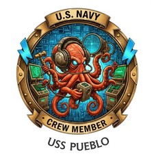 USS Pueblo Crew Member AGER Technical Research Navy Gift USN Veteran 4