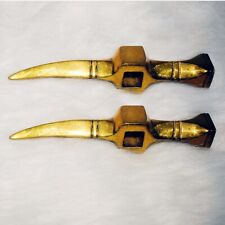 Scythian Battle Axe Replica Brass 1 Piece Medieval Hammer Head picture