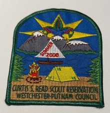 2000 Curtis Read Reservation Camp PAtch  Boy Scout FD3 picture