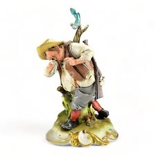 Large Early Signed Capodimonte Porcelain Figurine picture