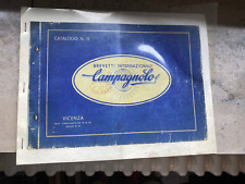 Campagnolo bicycle catalogue No. 12  from 1953 - fine copy picture