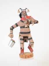 Navajo Carved Hopi Hano Clown Kachina picture