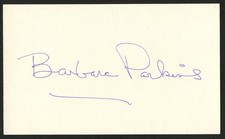 Barbara Parkins signed autograph 3x5 cut Actress in Payton Place C539 picture