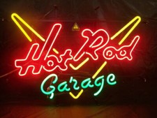 New Hot Rod Garage Neon Light Sign 20