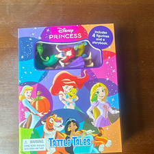 Disney Disney Princess Tattle Tales Storybook Set with 4 Figurines picture