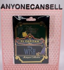 DSSH Wish El Capitan Marquee Disney Pin LE400 Disney Studio Store picture