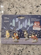 Disney Macy's Mickey Parade Balloons Through The Years Pin Set, Set of 4 picture