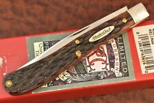RARE 1 of 200 ROBESON CUTLERY CO by QUEEN USA BONE SLIMLINE TRAPPER KNIFE (16436 picture