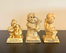 Russ Berries Vintage Figurines Lot of 3 1970s Mother Grandma picture