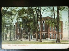 Vintage Postcard 1907 Knox College, Galesburg Illinois (IL) picture