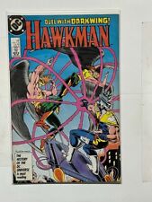 Hawkman #8 DC 1987 Duel With Darkwing picture