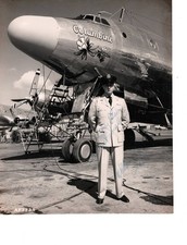 William G Draper Signed Photo & Letters | Eisenhower Columbine Aircraft picture