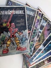 Ultimate BIONICLE Comic Collection – Near Complete Originals + RARE Brickmaster picture