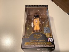 FUNKO GOLD LEBRON JAMES PREMIUM VINYL FIGURE  5” Yellow JERSEY NIB picture