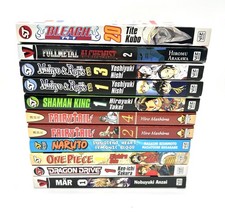 Miscellaneous Manga Bundle Lot of 11 Nishi Mashima Kubo Anzai Naruto Takei Etc. picture