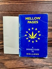 Rare Mellow Pages A Smokers Guide To Holland 90-7108104-4 With its Very Rare Map picture