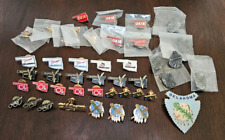 Oklahoma Themed Travel Souvenir Lapel Pin Lot of 44 pins picture