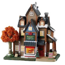 Lemax Harvest Crossing Village The Merry Maple Leaf Candy & Maple Treats 35053 picture