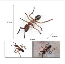 9cm Mini Ant Insect PVC Toy Animal Figure Doll Kids Gift picture