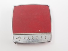 Vintage Parker 72in Advertising Tape Measure RJ Schafer Fremont WI Well Drilling picture