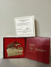 Easter Seals 1999 24k Gold Plated Ornament #1116 Of 2000 High Falls District  picture