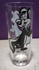 Vintage 1973 Pepe Le Pew Pepsi Collector Series Glass Looney Tunes  picture