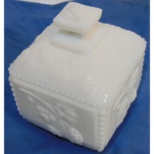 Vintage Westmoreland Milk Glass Candy Dish Bowl White Opaque Glass 5.5