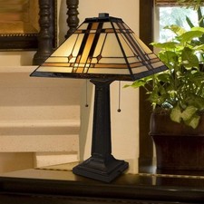 Lavish Home Tiffany-Style Table Lamp – 24
