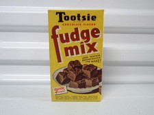 Vintage Tootsie Chocolate Flavor Fudge Mix Box (Unopened) picture