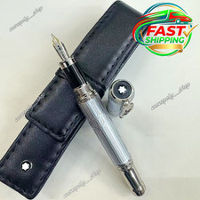 Montblanc Victor Hugo Writers Edition Fountain Pen & Leather Pouch | Fast Ship picture