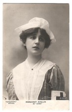 RPPC  Stage Actress Margaret Anglin Real Photo Postcard VTG Rotograph B123 1900s picture
