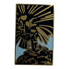 VTG 1989 MARVEL COMICS PLANET STUDIOS X-MEN WARLOCK PIN BADGE #080 NEW MUTANTS picture