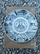 AKRON OHIO PLATE SESQUICENTENNIAL 1925 1975 KETTLESPRINGS KILNS 2554-S BUCHTEL. picture