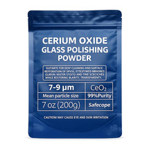 7Oz (200G) 99% Cerium Oxide Glass Polishing Powder (7-9 Um) – Removes: Oil Films picture